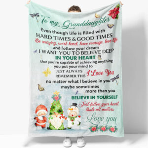 Thinking About You Every Day Blanket - Grandma's Love is Eternal